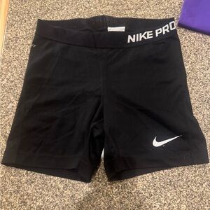 Nike Pro Black Athletic Shorts